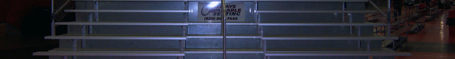 Bleacher Model CCS 55  (Seats 55 people)